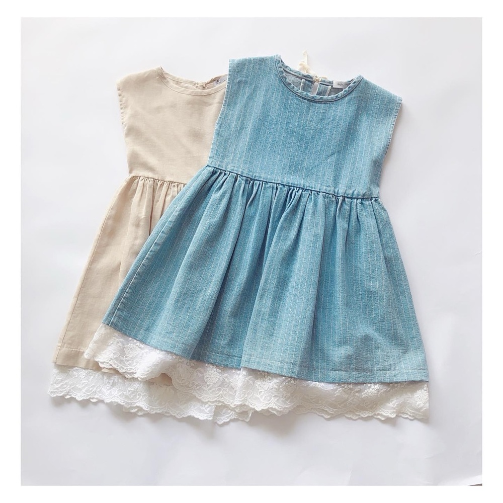 BEBE ORGANIC

Marlene Blue dress size 4T